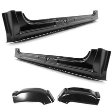 Rocker Panel & Cab Corner For 99-07 Chevy Silverado GMC Sierra 2500 EXTENDED Cab