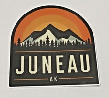 ALASKA Juneau Cruise Vacation Die Cut Sticker Decal Vinyl Title Scrapbook Page