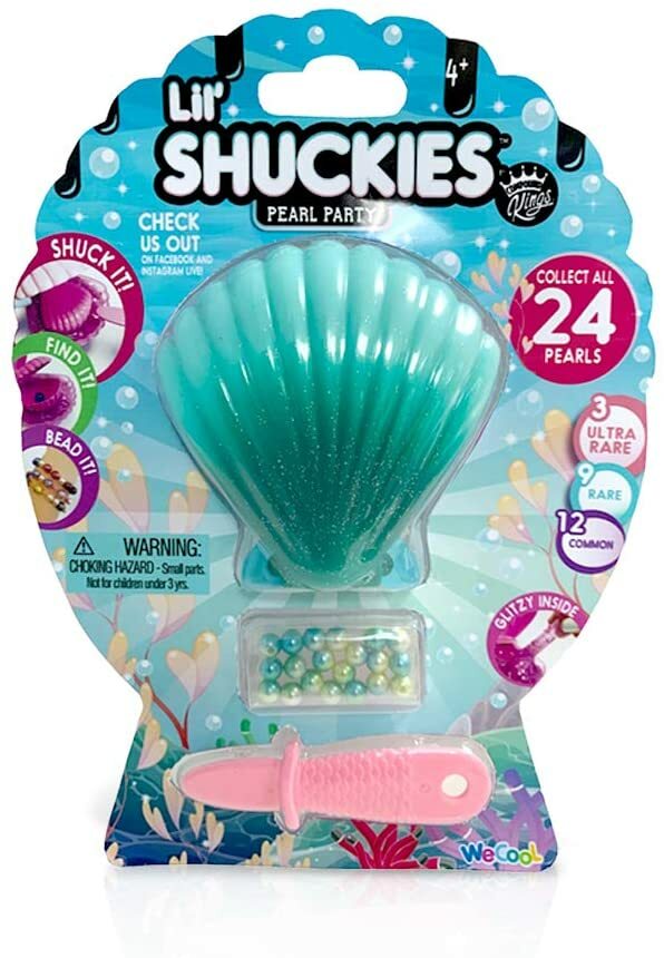 COMPOUND KINGS Lil' Shuckies Pearl and Slime Toy Teal | Surprise