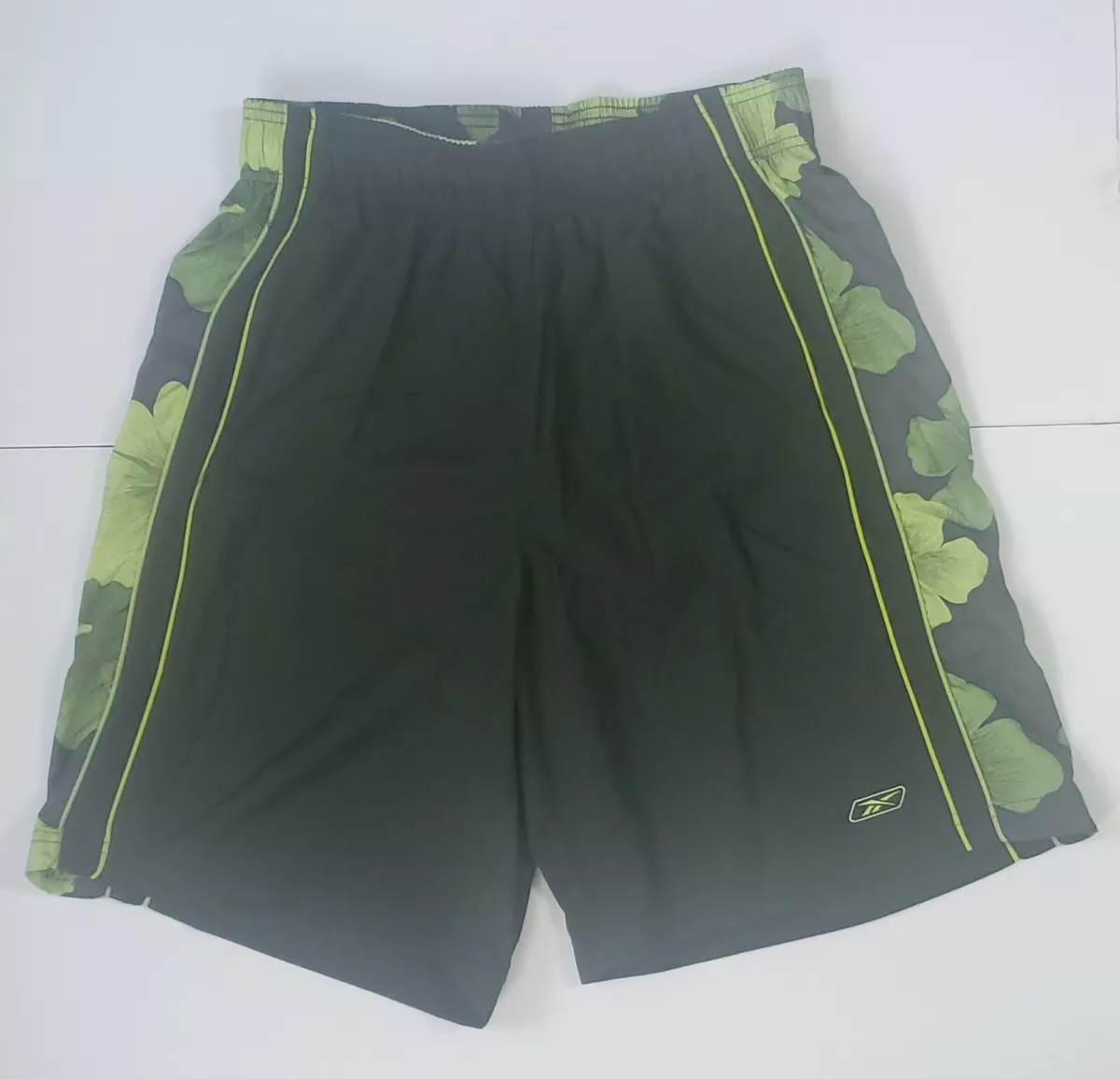 Reebok Men&#039;s Workout Basketball Swim Med Green Shorts RN#69421 NWOT | eBay