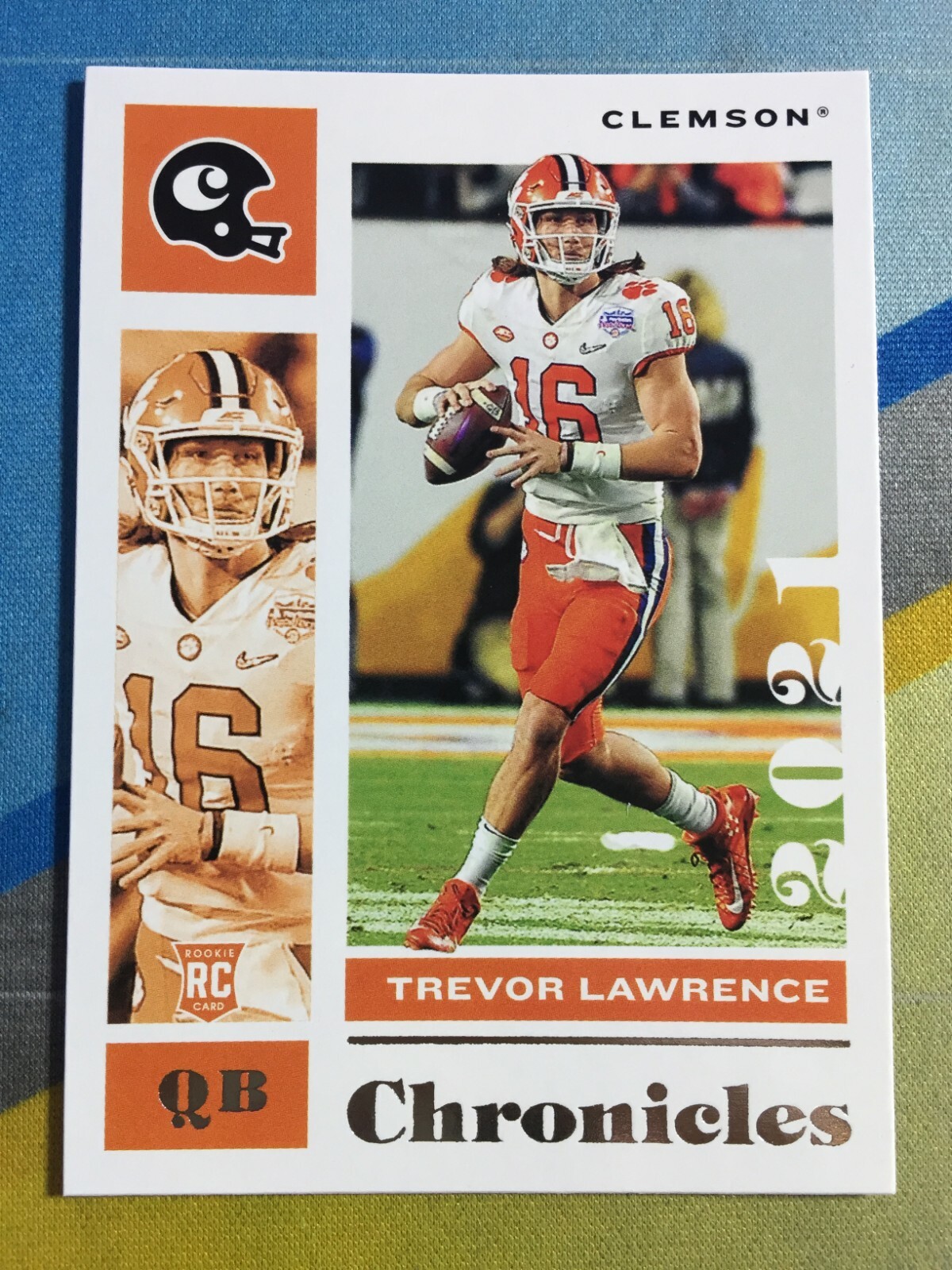 2021 Chronicles Draft Picks TREVOR LAWRENCE Jaguars Rookie Base #1