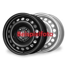 4x Stahlfelgen 6.0x15 4/100 ET47 HYUNDAI i20 ab 2015 (Alcar 5015)