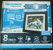 Pandigital PI8004W01 8" Digital Picture Frame