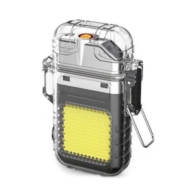 With Led Flashlight, Clear/yellow/black