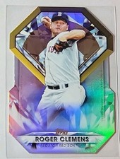 Roger Clemens 2022 Topps Diamond Greats Die-Cuts Insert #DGDC-54 Boston Red Sox