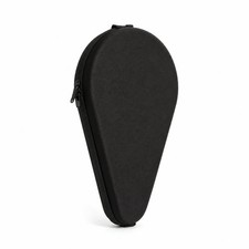 Shock Resistant Paddle Bag Hard Shell Racket Case Black