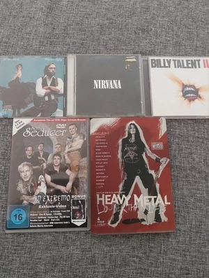 Diverse CDs und DVDs Musik Dokumentationen Musikvideos und Interviews Metal Rock - Bild 1 von 4