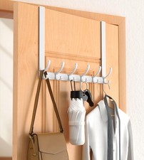 Long Over The Door Hooks Hanger with 15.75" Arms for Easier Access by Shorter...