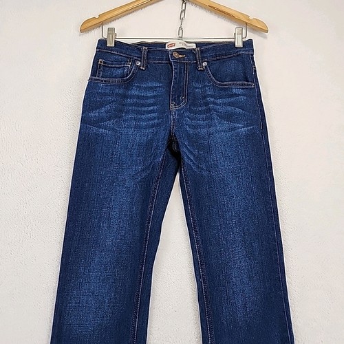 Levi’s Performance 511 Slim Blue Jeans Size 16 Reg Youth Stretch School Preppy - Picture 5 of 17