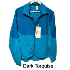 Sweet Protection Jacket Women’s Zip Dark/Light Turquoise Medium NWT Fleece Lined