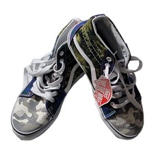Vans Kids Shoe Size 2.5 Camocollage Multi