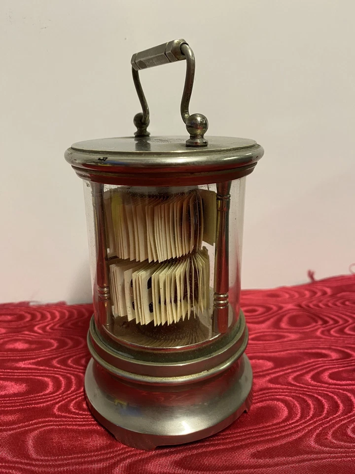 EVER READY CHRONOS CLOCK HORLOGE ANCIENNE A CLAPETS / pendulette vers 1930 - Photo 3/4