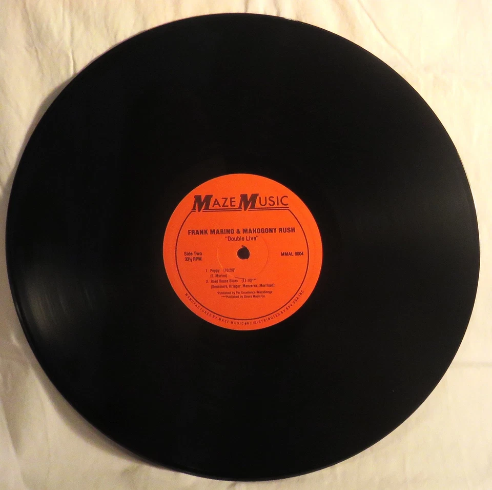 FRANK MARINO & MAHOGANY RUSH Double Live 2 LP 1988 IN SHRINK Top Copy! NM/NM - Image 3 of 4