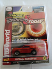 Auto World XTraction 2012 Dodge Challenger SRT Electric Slot Car New On Card