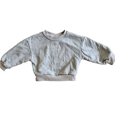 Blossom  Pear Boutique Little Love Size 5Y Green Pullover Sweatshirt