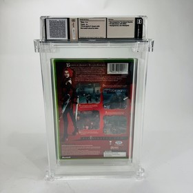 Bloodrayne - Microsoft XBOX 2002 Majesco NEW Sealed (not VGA CGC) WATA 9.4 A+