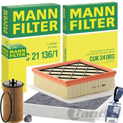 MANN FILTER INSPEKTIONSPAKET passend für OPEL MERIVA B / 1.4 / 100-140 PS