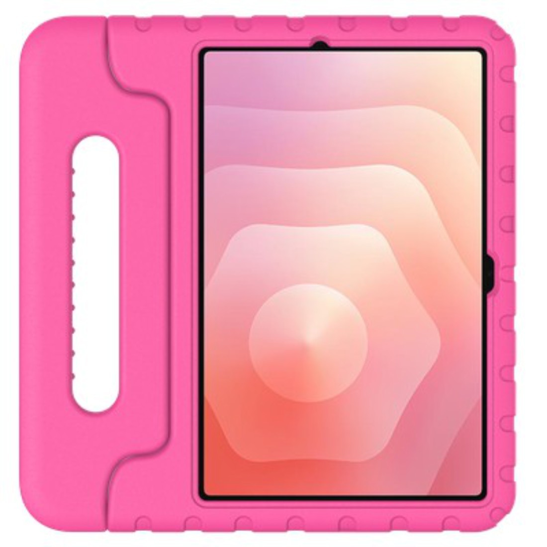 Coque Samsung Galaxy Tab S11 antichoc rose idéale pour les voyages