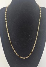 20in 14k Gold Filled 2.5mm Paper Clip Necklace Chain