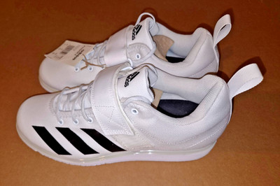 adidas Powerlift 4 Gewichtheberschuhe   Gr. 42 2/3 (UK 8,5)   weiß   NEU mit Eti
