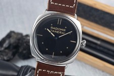 Panerai Radiomir Edelstahl Handaufzug Herrenuhr Ref. PAM00449 Papiere VP: 7200 €