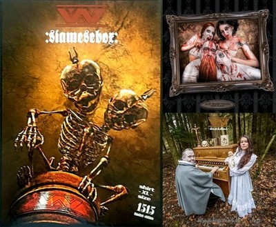 : WUMPSCUT : Siamesebox : Wüterich : Blutspuker Tavern : Shirt : CD Sammlung 