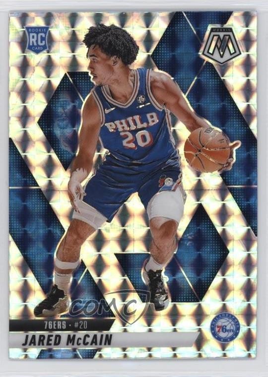 2024-25 Panini Mosaic Rookies Mosaic Prizm Jared McCain #228 09x3