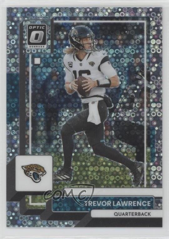2022 Panini Donruss Optic Silver Circles Prizm /125 Trevor Lawrence #88 1pd2