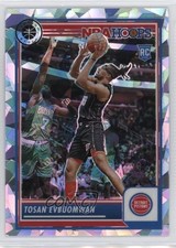 2023-24 Panini NBA Hoops Premium Stock Ice Prizm Tosan Evbuomwan #133 1u6