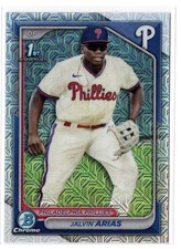 Jalvin Arias - 2024 Bowman Chrome - Prospects - #BCP-226 Mojo Refractor