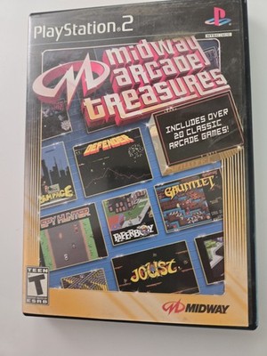 Midway Arcade Treasures PlayStation 2 PS2 Game, 2003, Tested