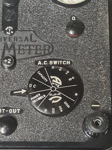 Universal Avometer Model 7 with Original Case and cables - nice example - Picture 11 of 24