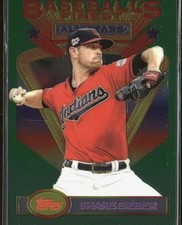 Shane Bieber 2020 Topps Finest Flashbacks #112 Cleveland Indians