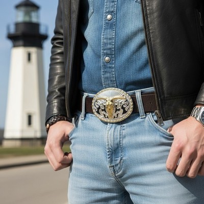 Fibbie In Metallo Per Cinture Da Uomo Dalla Cina | Acquisti Online - Foto 12