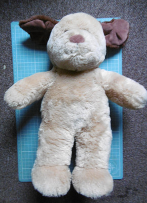 BUILD A BEAR WORKSHOP GROSSER HUND PLÜSCHTIER NEU OHNE ETIKETT OHNE STIMMCHIP WUNDERSCHÖN