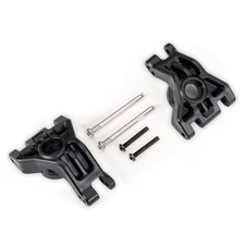 Traxxas 9050 Heavy Duty L/R Rear Sub Axle Carriers Black: 4x4 Hoss/Rustler/Slash