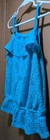 Healthtex: Aqua, Lacey Floral, Ruffles, Sleeveless Shirt, Size 5T — photo 2