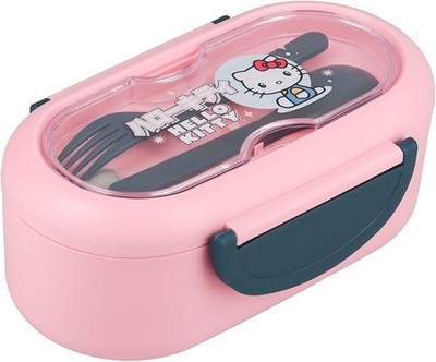 Hello Kitty Bento Box - Offiziell lizenzierte Sanrio Brotdose mit Trennwand