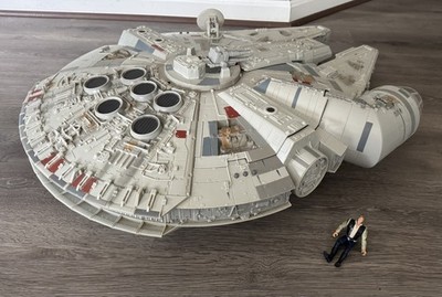 Star Wars 2008 Legacy Collection Millennium Falcon Hasbro 3.75 BMF WORKING   