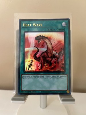 heat wave yugioh card Amazon.com: Yu-Gi-Oh! - Heat Wave (STBL-EN061) - Starstrike Blast - 1st  Edition