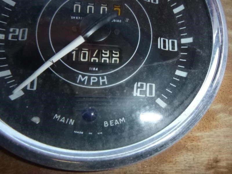 Luz trasera TR4A para 62-67 TRIUMPH 1433625 Foto 3 de 4