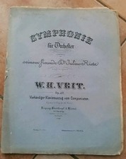 Spartito musicale W.H.VEIT  "SYMPHONIE"  Opera 49