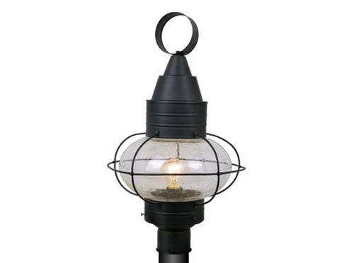 Vaxcel Lighting OP21835 Black Chatham 1-Light Outdoor Post Light - Picture 1 of 8
