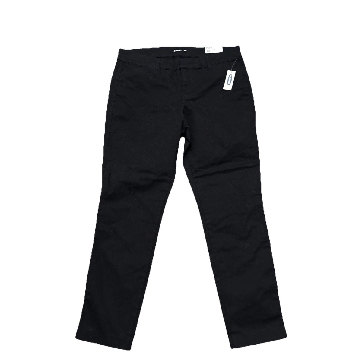 Women's 10 Old Navy Dress Pants Black Pixie High Rise Never Fade | eBay Women's 10 Old Navy Dress Pants Black Pixie High Rise Never Fade | eBay