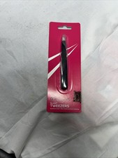 one other Precision slant Tweezer, durable stainless steel with textured grip