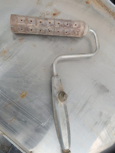 Vintage James Warren Power Fed Paint Roller All Aluminum Construction