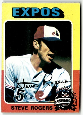 1975 Topps 50th Anniversary MLB No. 173 Stephen Douglas Rogers Expos - Bild 1 von 2