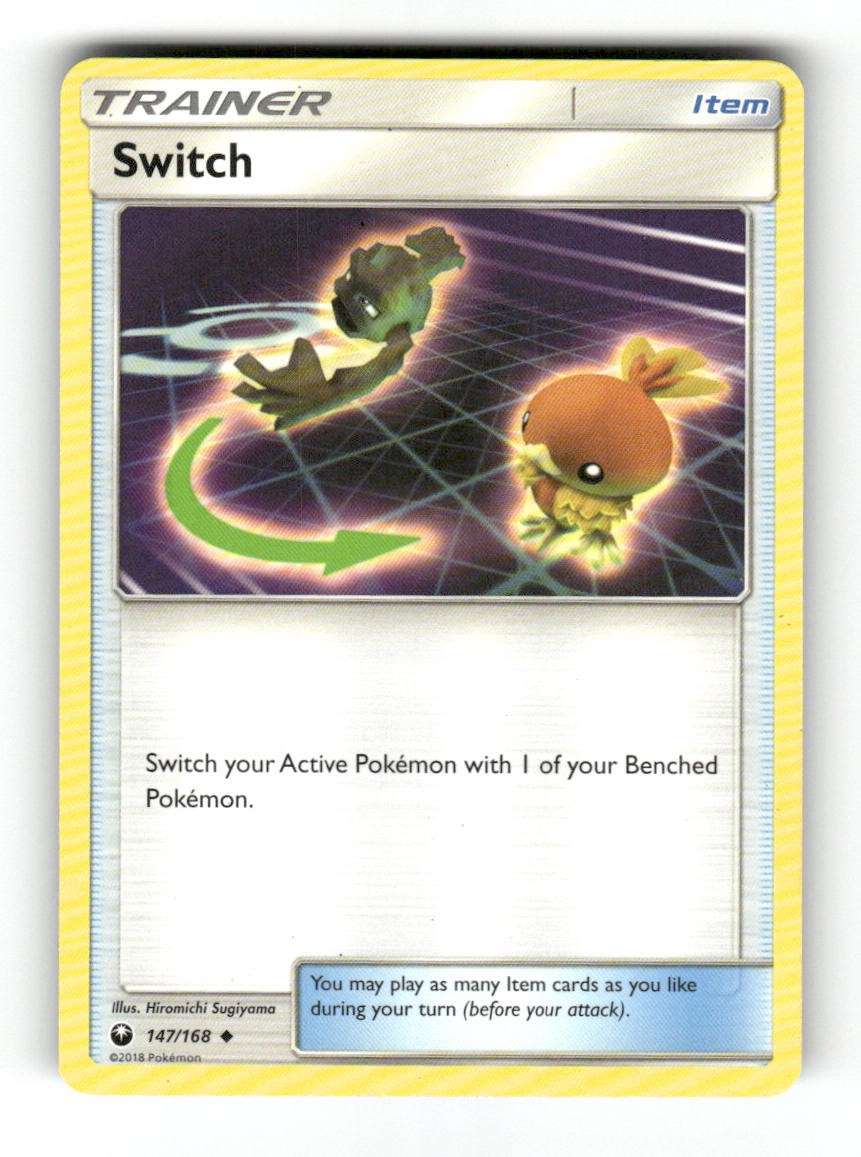 Switch 147/168 Uncommon SM - Celestial Storm Pokemon Moderately Played