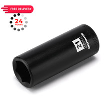 Mixpower 12 Inch Drive Deep Impact Socket Cr-mo 21mm 6 Point Radius 21mm Mixpower 12 Inch Drive Deep Impact Socket Cr-mo 21mm 6 Point Radius 21mm