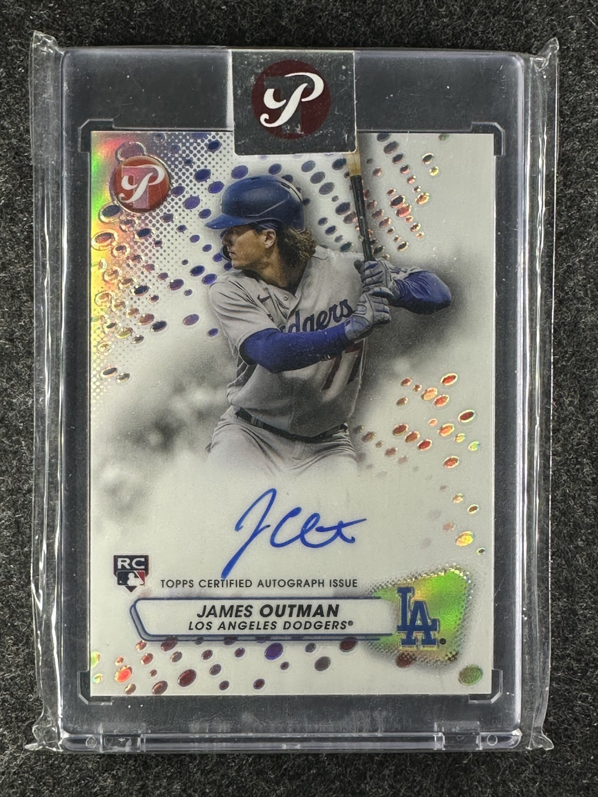 James Outman 2023 Topps Pristine #PAJO Rookie Card Pristine Auto Dodgers RC AUTO